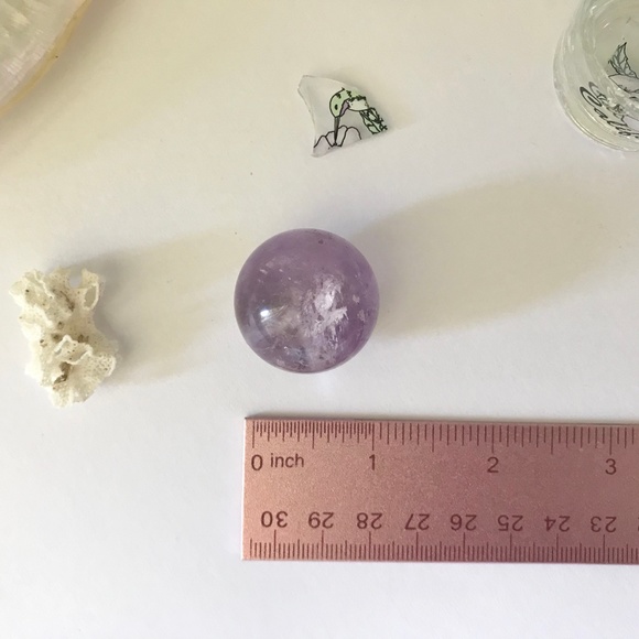 Amethyst Crystal - Ball Orb Sphere - Picture 8 of 8